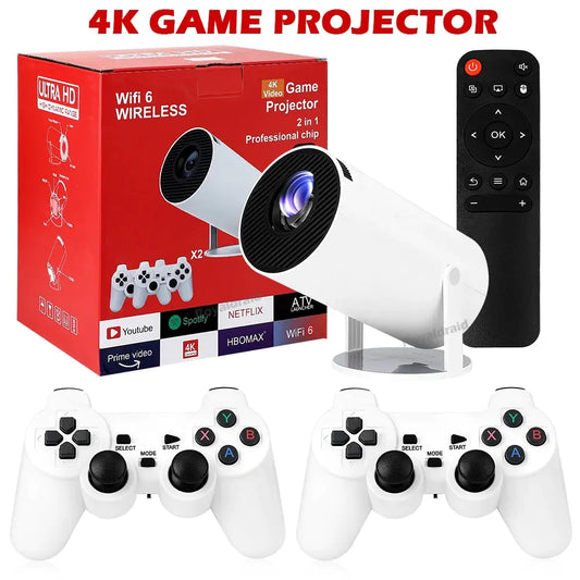 G300 MAX Wireless Controller 4K UHD Android 11 Projector